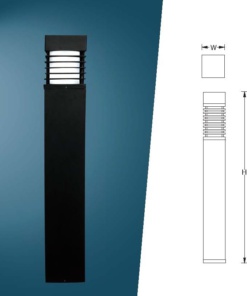 เสาไฟสนาม HI-OB-005