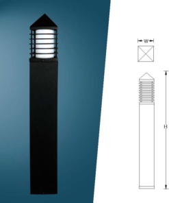 เสาไฟสนาม HI-OB-006