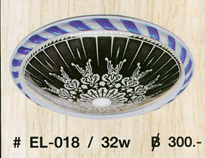 โคมไฟติดเพดาน EL-018-32w
