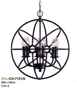 โคมไฟห้อย EVL-CH-7131/6