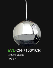โคมไฟห้อย EVL-CH-7133/1 CR