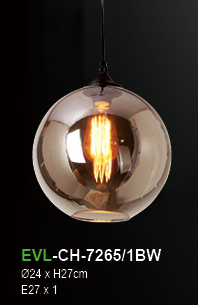 โคมไฟห้อย EVL-CH-7265/1BW