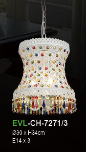 โคมไฟห้อย EVL-CH-7271/3
