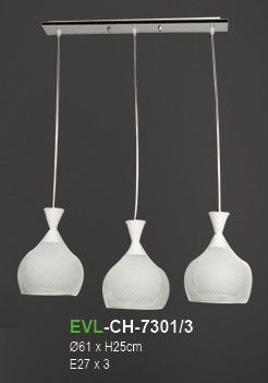 โคมไฟห้อย EVL-CH-7301/3