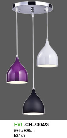โคมไฟห้อย EVL-CH-7304/3