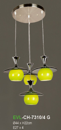 โคมไฟห้อย EVL-CH-7310/4G
