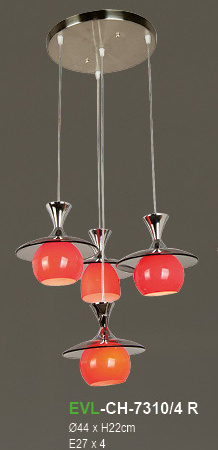โคมไฟห้อย EVL-CH-7310/4R