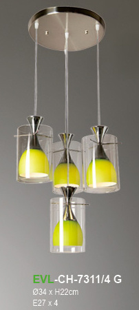 โคมไฟห้อย EVL-CH-7311/4G