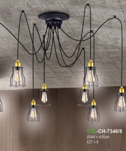โคมไฟห้อย EVL-CH-7346/8