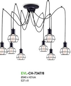 โคมไฟห้อย EVL-CH-7347/8