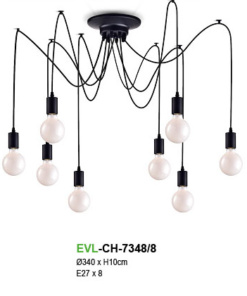 โคมไฟห้อย EVL-CH-7348/8