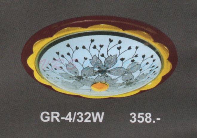โคมไฟติดเพดาน GR-4-32W