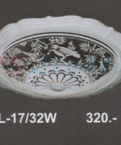 โคมไฟติดเพดาน L-17-32W