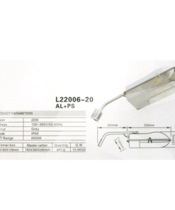 เสาไฟสนาม L22006-20AL+PS