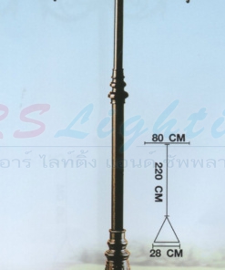 เสาไฟสนาม LS-3-2BB