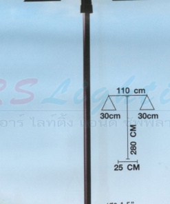เสาไฟสนาม PD-1140-2WB