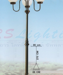 เสาไฟสนาม PU-250-4WB