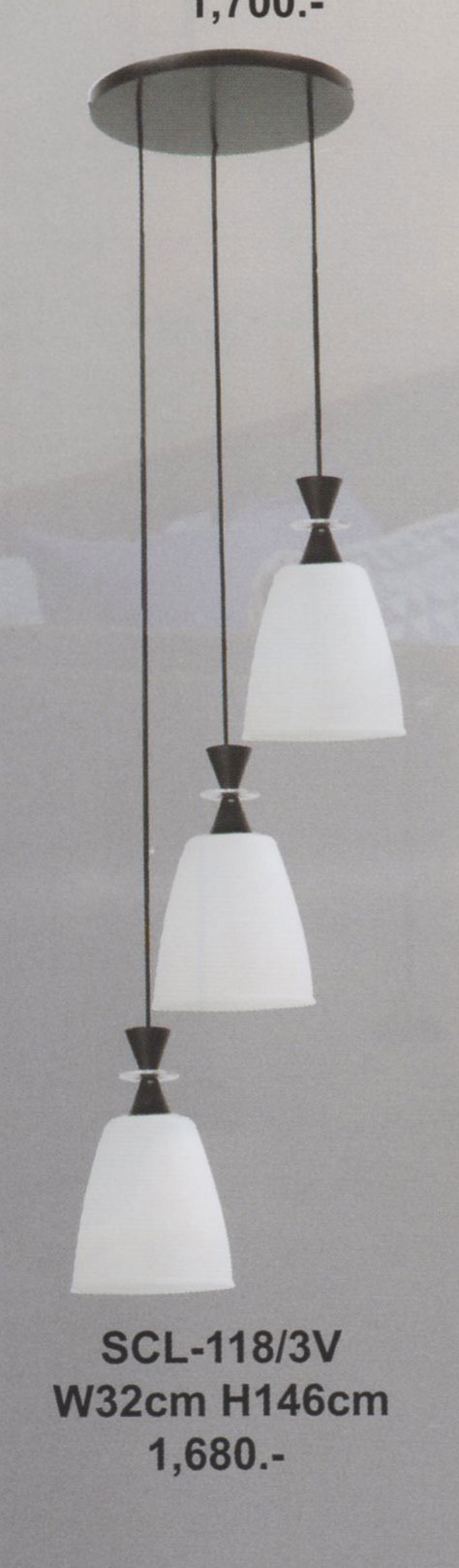 โคมไฟห้อย SCL-118-3V